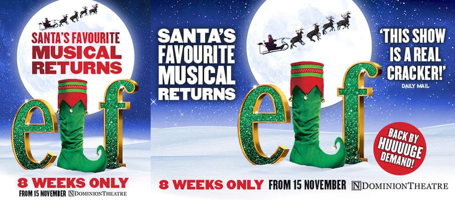 Elf: The Musical at Dominion Theatre