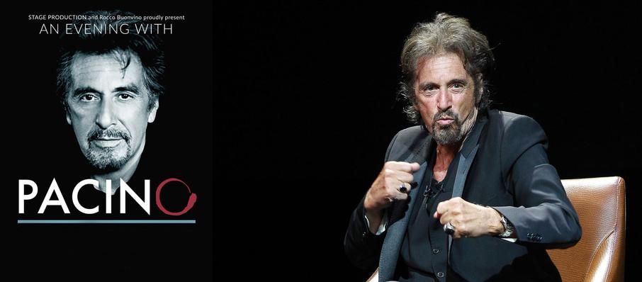 An Evening With Al Pacino at Eventim Hammersmith Apollo