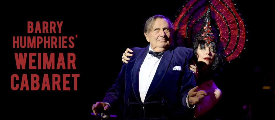 Barry Humphries' Weimar Cabaret at Barbican Theatre