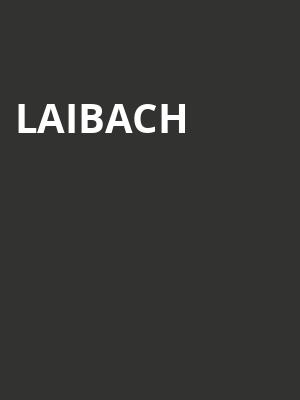 Laibach at O2 Academy Islington
