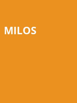 Milos at Royal Albert Hall