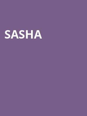 Sasha at Barbican Hall
