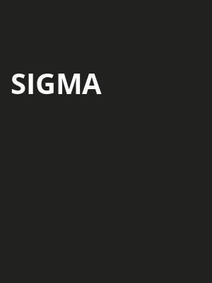Sigma at Royal Albert Hall