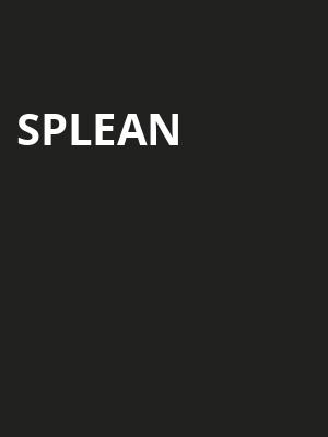Splean at HMV Forum