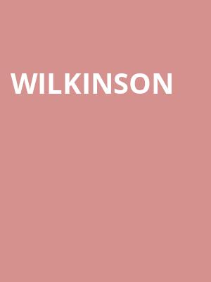 Wilkinson at O2 Academy Brixton
