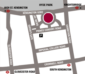 Royal Albert Hall Map