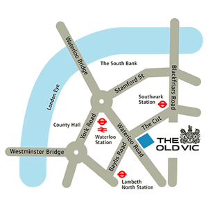 Old Vic Theatre Map