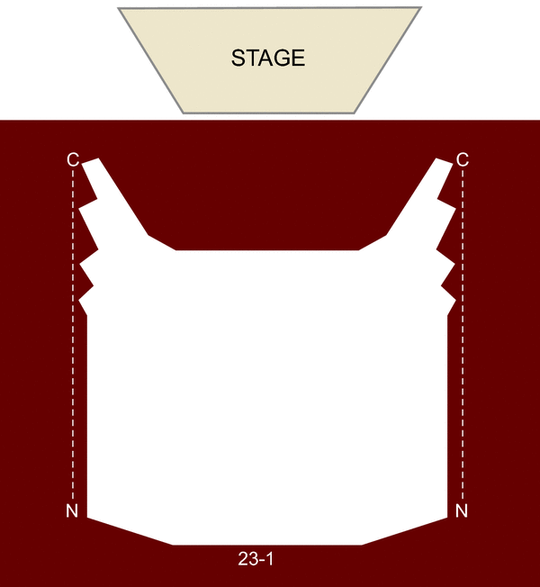 St James Theatre London seating chart and stage