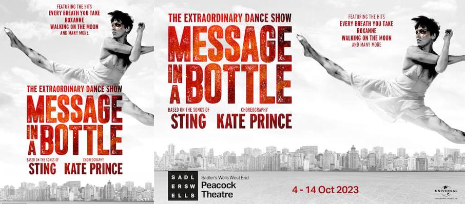 Message In A Bottle at Peacock Theatre