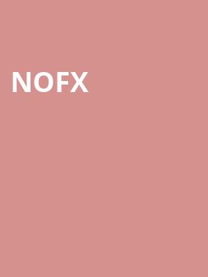 NOFX at O2 Academy Brixton