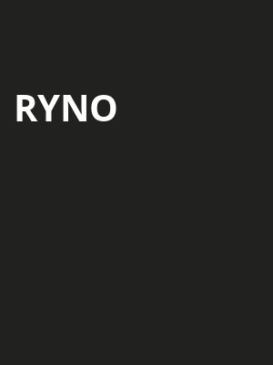 RYNO at O2 Academy Islington