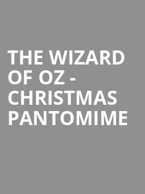 Beforehand Billy Brick The Wizard of Oz - Christmas Pantomime Tickets Calendar - Oct 2022 - Shaw  Theatre London