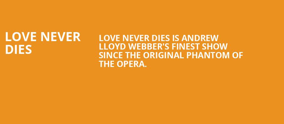 Love Never Dies, Adelphi Theatre, London