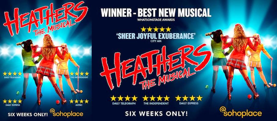 Heathers The Musical, sohoplace, London