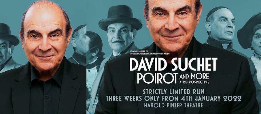 David Suchet Poirot and More A Retrospective, Harold Pinter Theatre, London